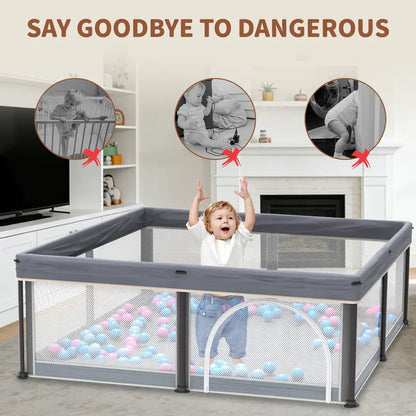 🎁Collapsible Playpen for Babies & Toddlers| Safe Space for Toddlers
