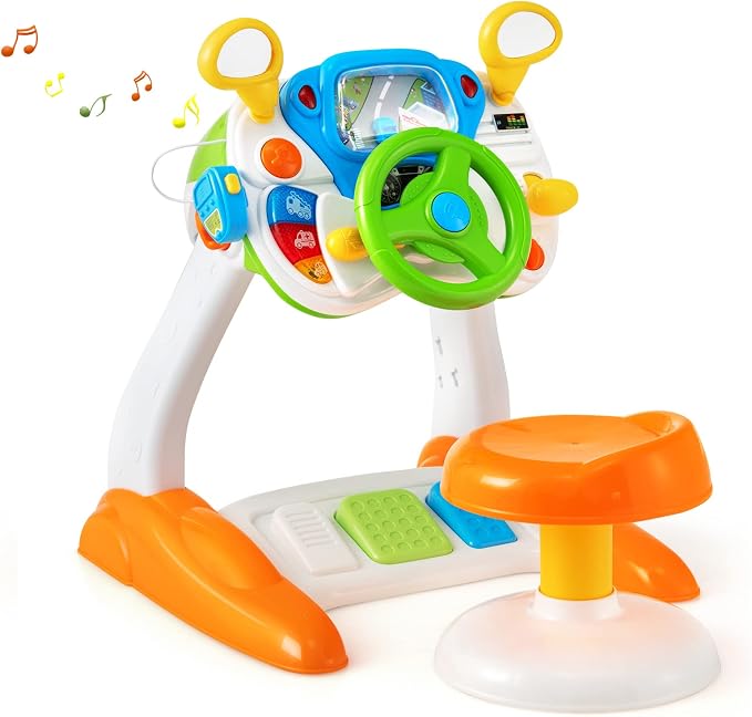 🎁Kids Driving Simulation Toy-The Perfect Birthday Gift!