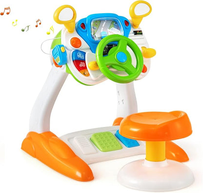 🎁Kids Driving Simulation Toy-The Perfect Birthday Gift!