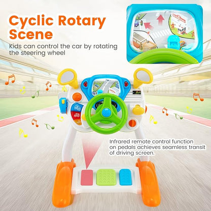 🎁Kids Driving Simulation Toy-The Perfect Birthday Gift!