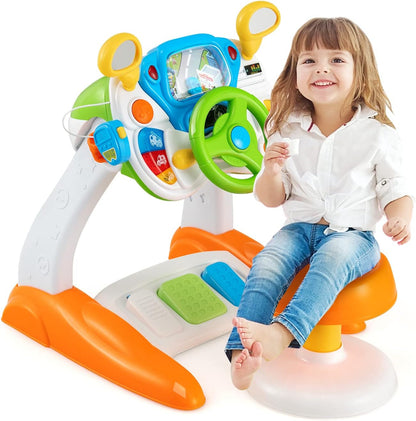 🎁Kids Driving Simulation Toy-The Perfect Birthday Gift!
