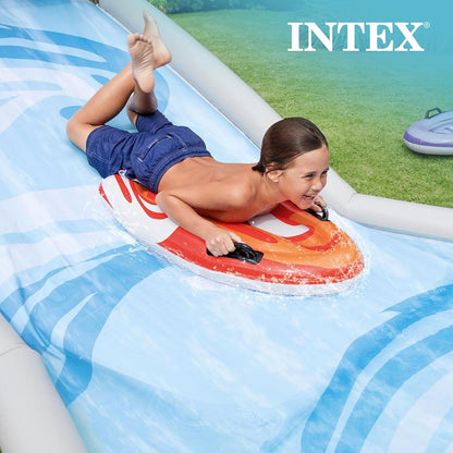 🌊Outdoor Inflatable Water Slide🏄‍♀️ (Includes 2 Surfboards)