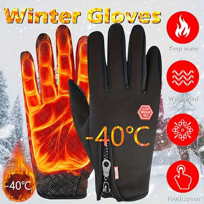 🎁Winddichte Touchscreen-Winterhandschuhe – Thermische Wärme für Herren & Damen