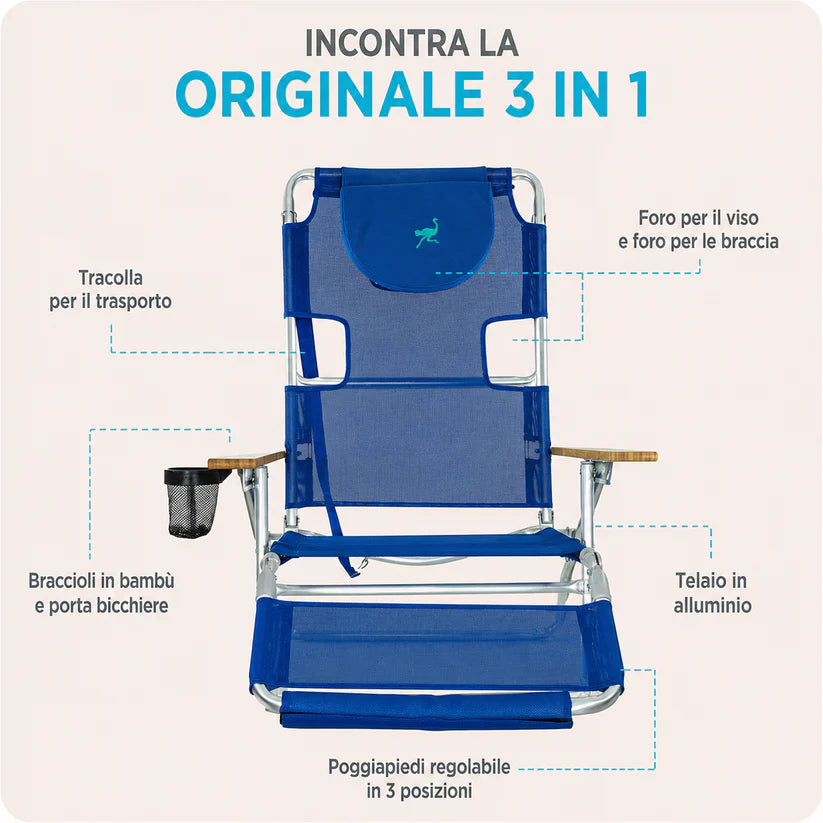 🪑3-in-1 Portable Recliner – Comfort Anywhere