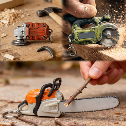 Mini-Funktionswerkzeug-Schlüsselanhänger-Set