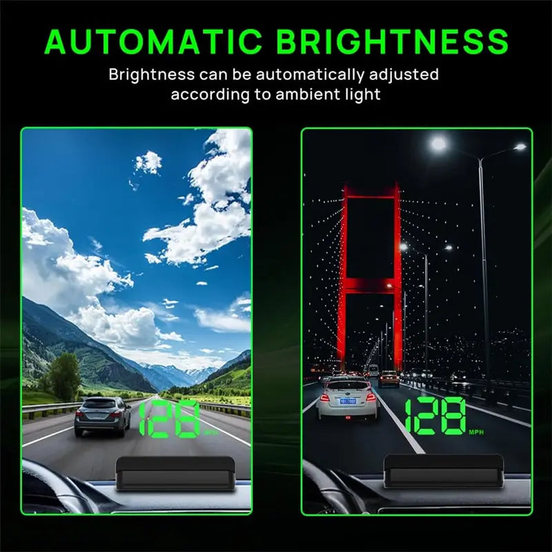 ✨Hot Sale 60% RABATT🚘Head-up Display Auto GPS Digital Tacho🔮