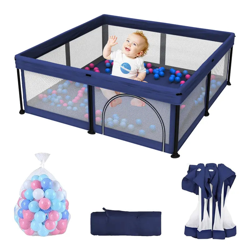 🎁Collapsible Playpen for Babies & Toddlers| Safe Space for Toddlers