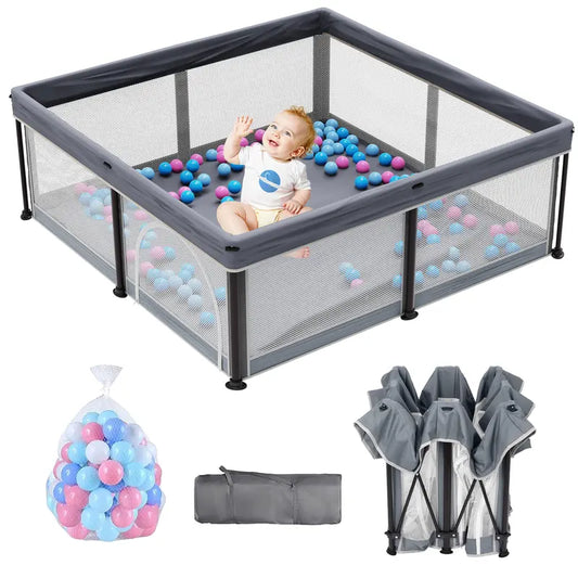 🎁Collapsible Playpen for Babies & Toddlers| Safe Space for Toddlers