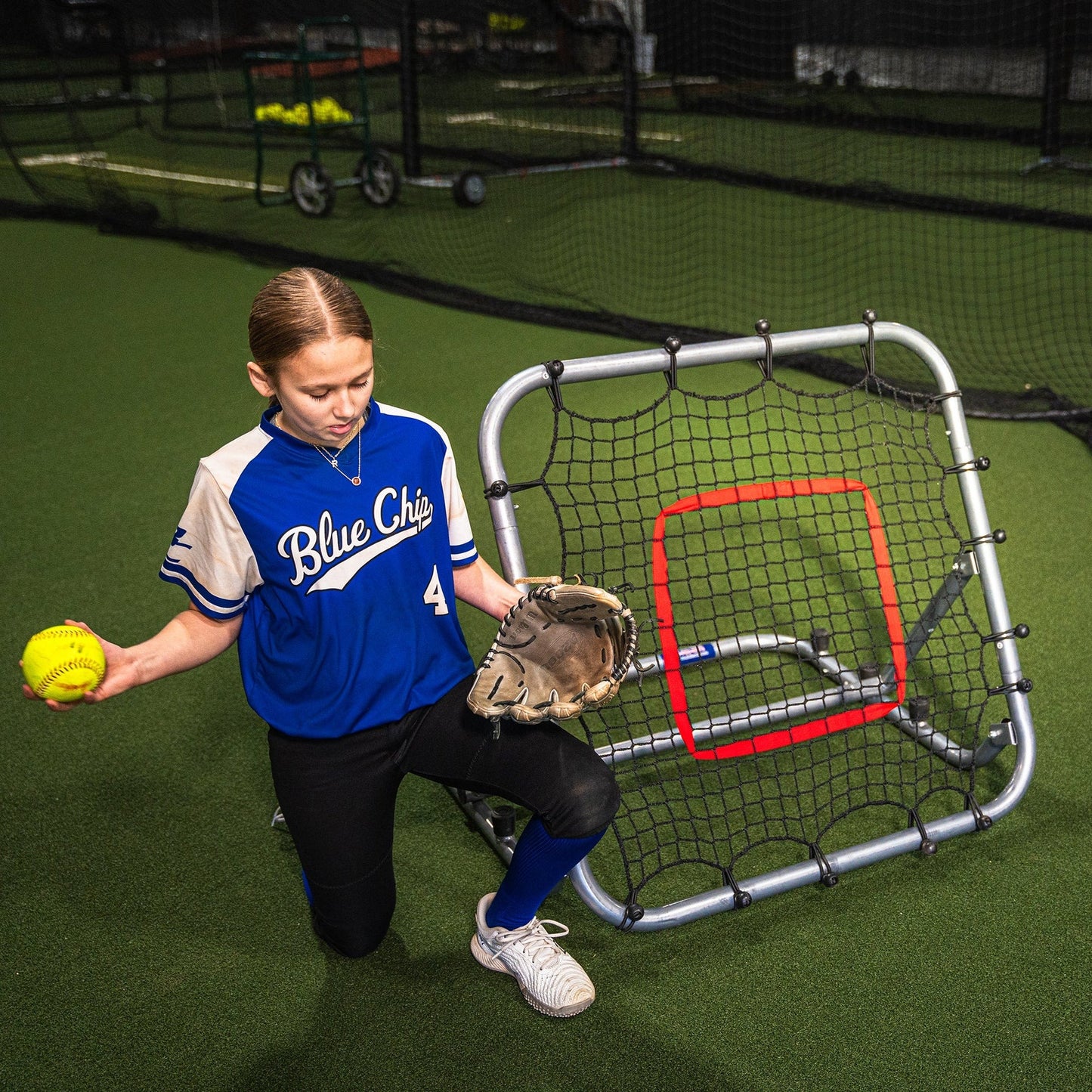 ⚾Baseball/Softball Rebound Net-Portable Fielding Training Net🎯